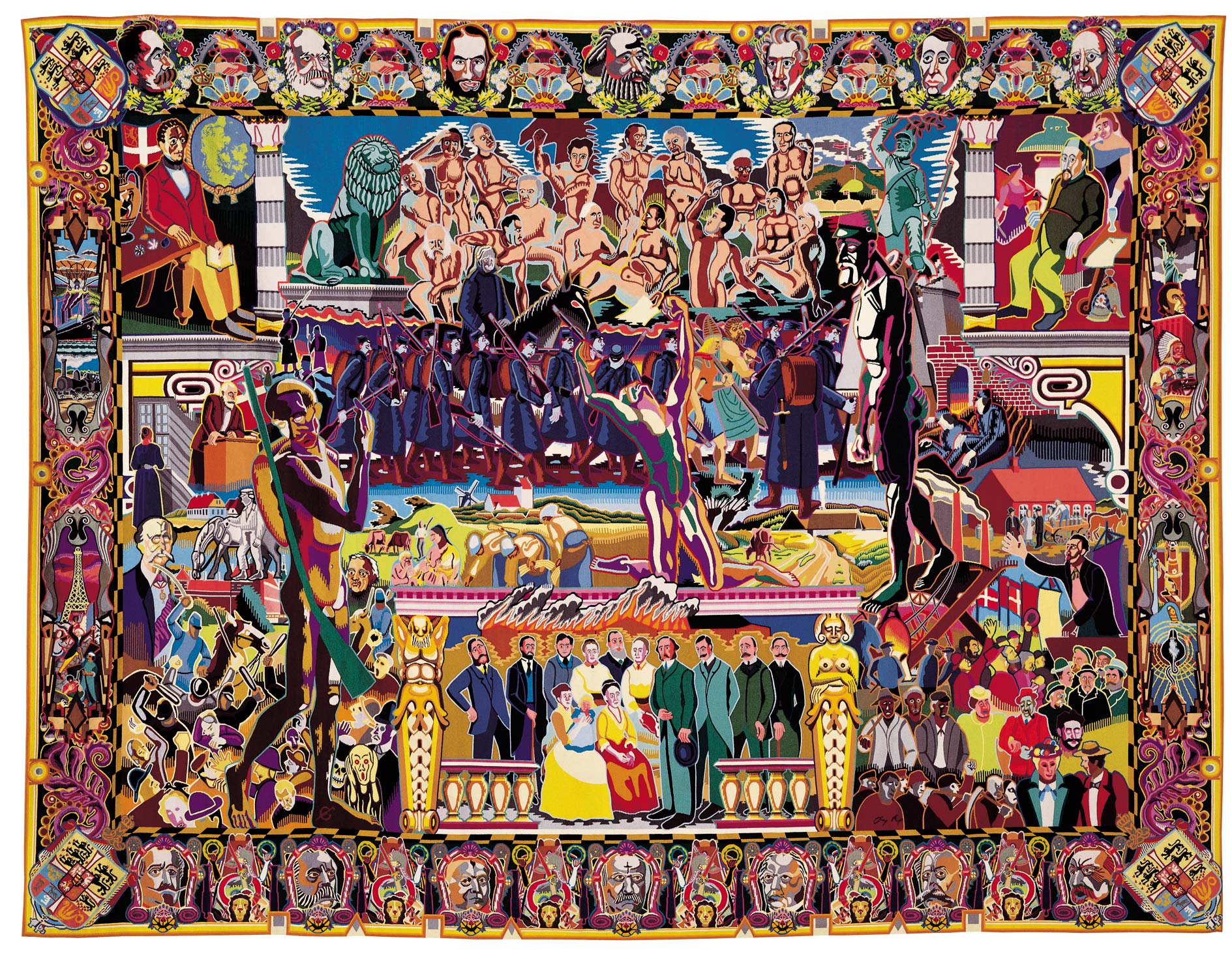 Dronningens gobeliner, Christiansborg Tapestries for HM The Of Bjørn Nørgaard