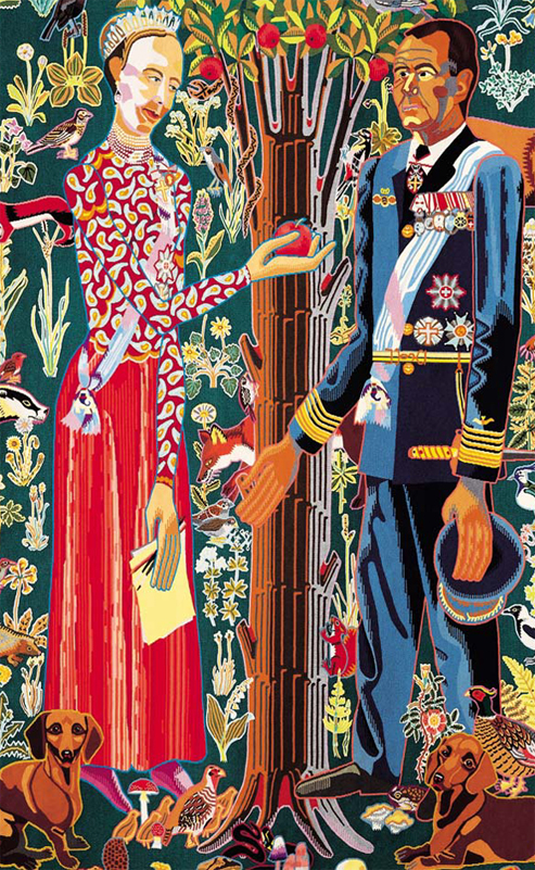 Dronningens gobeliner, Christiansborg Tapestries for HM The Of Bjørn Nørgaard
