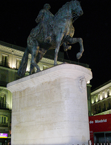 Equestrian statue of Charles III, Puerta del Sol
